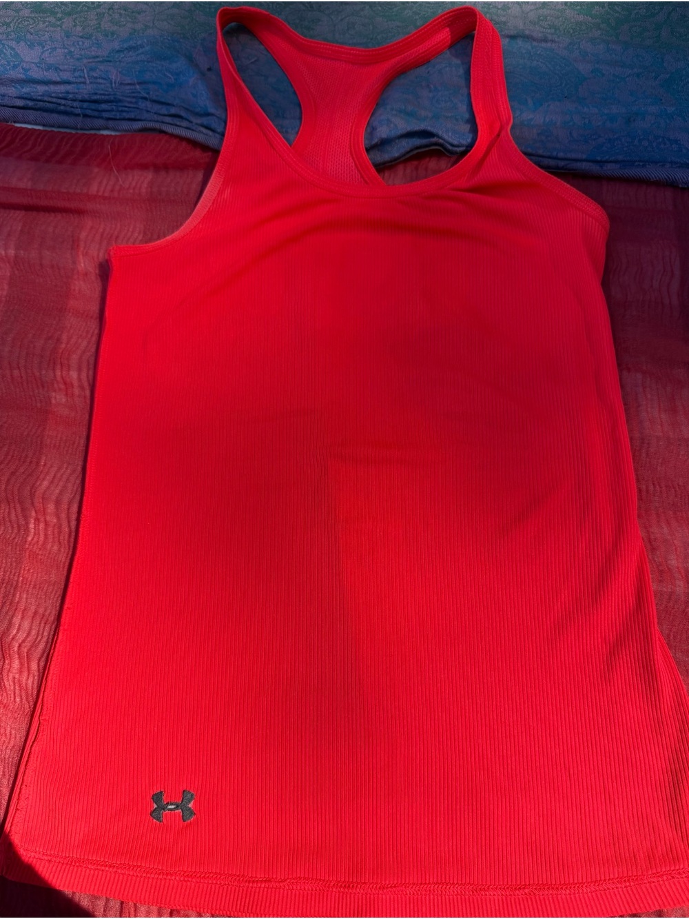 Under Armour Bright orange Racerback Performance Tank